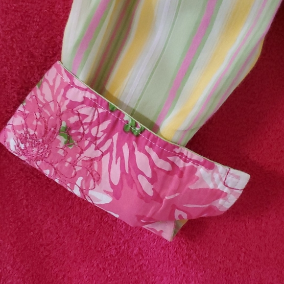 Vintage Striped & Floral Bushwacker Top – Size 6 - Picture 3 of 8